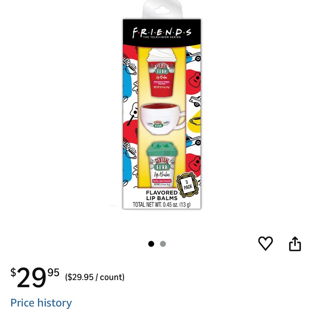 FRIENDS Flavored Lip Balms - Red, White, Blue - Picture 2 of 2